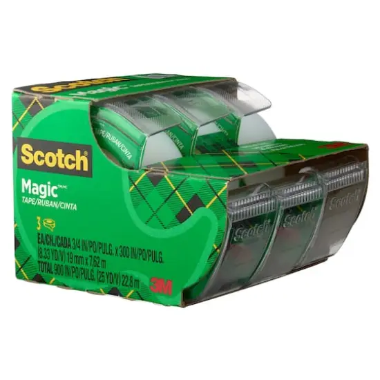 Scotch&reg; Magic&trade; Tape, 3-Pack {1}