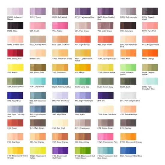 Copic Sketch 72 Color Marker Set {3}