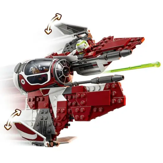 LEGO&reg; Star Wars&trade; Ahsoka&rsquo;s Jedi Interceptor&trade; Starfighter Building Toy 75401 {6}