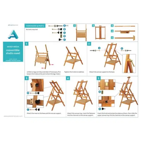 Art Alternatives Multi-Media Easel {5}