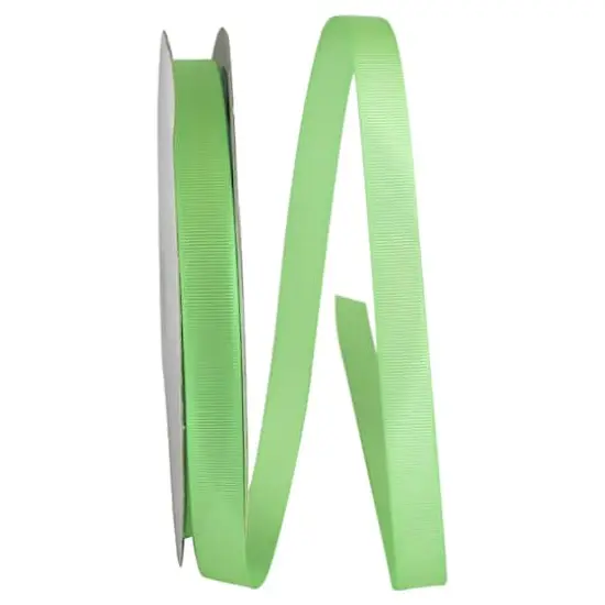 JAM Paper 5/8" x 100yd. Grosgrain Style Wired Ribbon Mint {1}