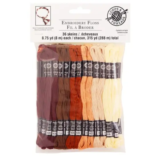 Embroidery Floss by Loops & Threads&reg;, 36ct. {6}