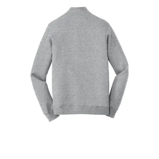 Port & Company® Fan Favorite™ Fleece 1/4 Zip Pullover Adult Sweatshirt Athletic Heather {5}
