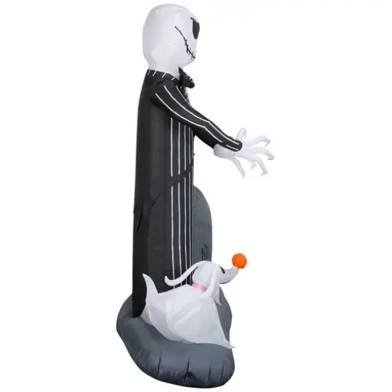 6ft. Airblown&reg; Inflatable Halloween Jack Skellington Halloween Town  {4}