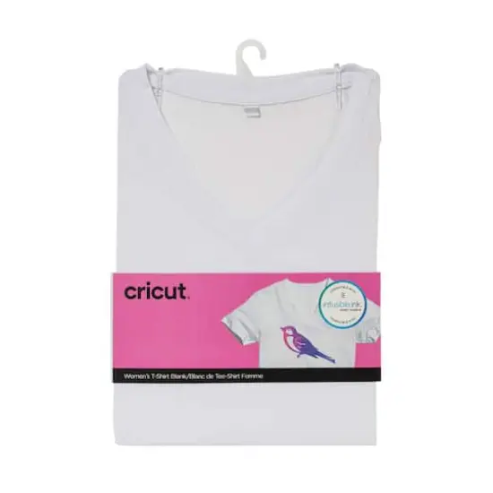 Cricut&reg; Women's Blank V-Neck T-Shirt {9}