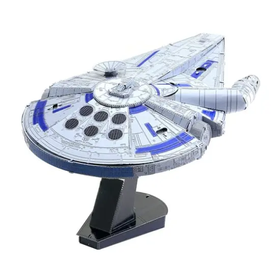Metal Earth&reg; ICONX Star Wars&trade; Lando's&trade; Millennium Falcon&trade; 3D Metal Model Kit {3}