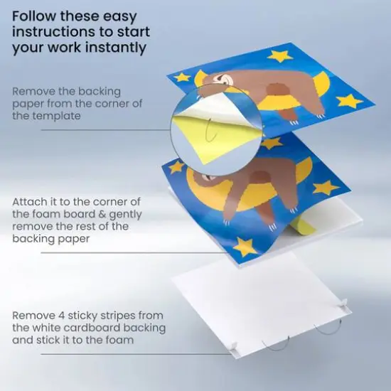 Arteza&reg; Kids String Art Animal Set {4}