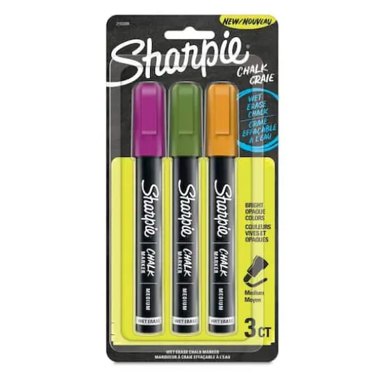 Sharpie&reg; Secondary Medium Point Wet Erase Chalk Markers {1}