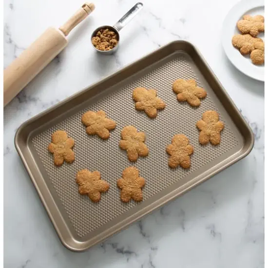 Kitchen Details Pro Series Nonstick Baking Sheet with Diamond Base {4}