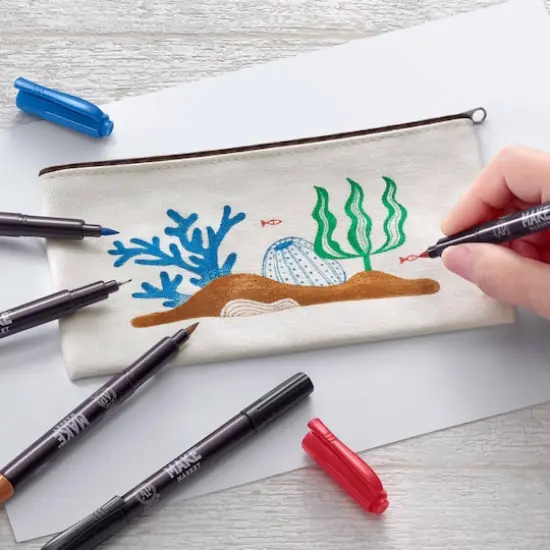 Dual Tip Fabric Ink Markers by Make Market&reg; {3}