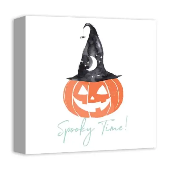 Spooky Time Canvas Wall Art {3}