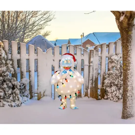 2.75ft. 3D Pre-Lit Rudolph Bumble with C9 Light Strand {5}