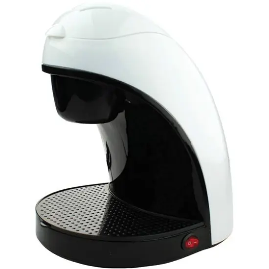 Brentwood White Single-Serve Coffee Maker with Porcelain Mug {4}