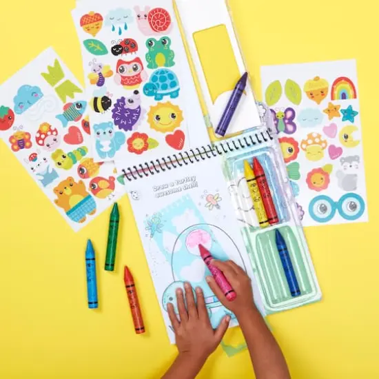 Bright Stripes iHeartArt Art on the Go! Nature Friends Activity Pad {3}