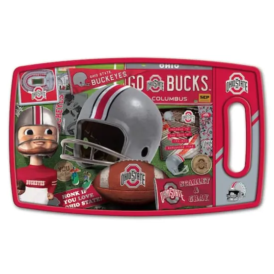 College Retro Series Cutting BoardOhio State Buckeyes {1}