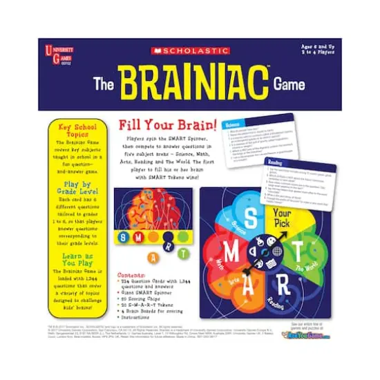 Scholastic - The Brainiac Game {3}