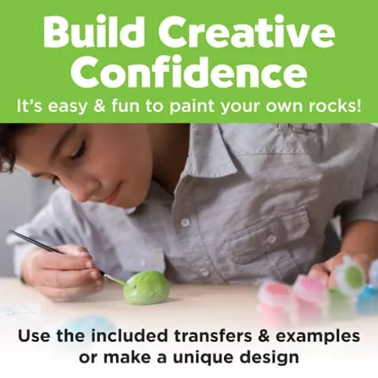 Faber-Castell® Creativity for Kids® Hide & Seek Rock Painting Kit {6}