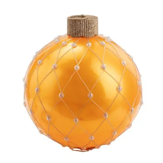 21" Gold Outdoor Lightshow Ornament {1}