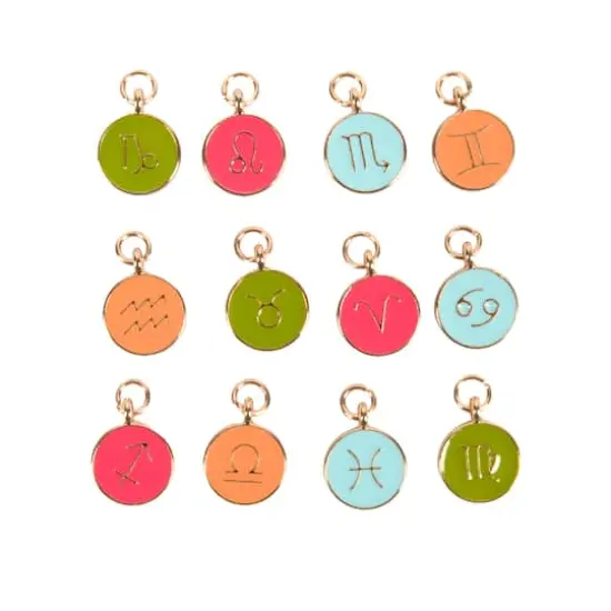 Zodiac Enamel Charm Set by Bead Landing&trade; {3}