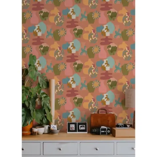 Alja Horvat Terracotta Miracle Vases Peel & Stick Wallpaper {4}
