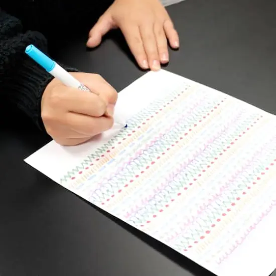 Siser&reg; 6 Color Chisel Tip Sublimation Markers Primary {4}