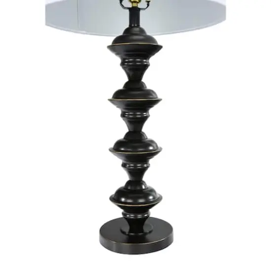 Hello Honey&reg; Metal Candlestick Table Lamp with Oil Rubbed Finish {7}