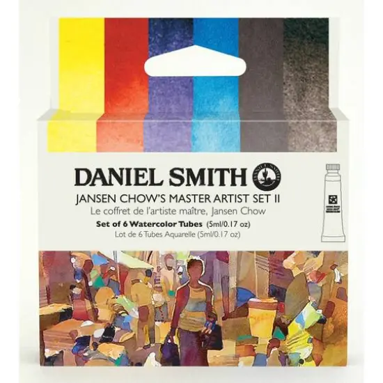 Daniel Smith Jansen Chow's 6-Color Watercolor Tube Set II {1}