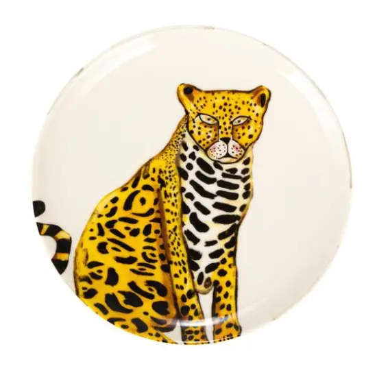 Hello Honey&reg; 6" Animal Design Stoneware Plate, 8ct. {12}