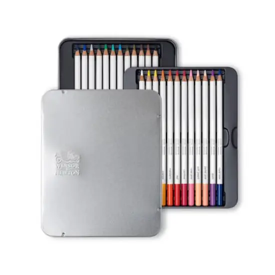 Winsor & Newton&trade; Studio Collection&trade; 24 Color Watercolor Pencil Tin {3}