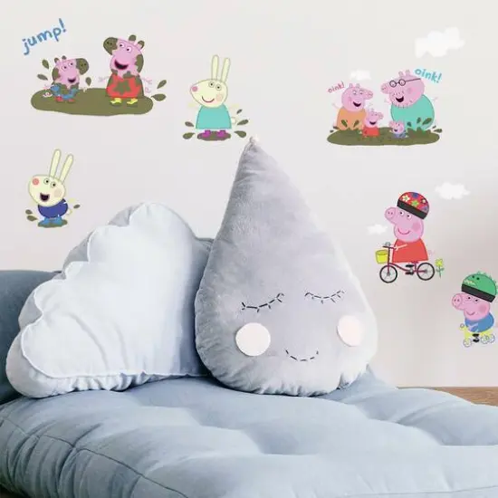 RoomMates Peppa Pig Peel & Stick Wall Decals {6}