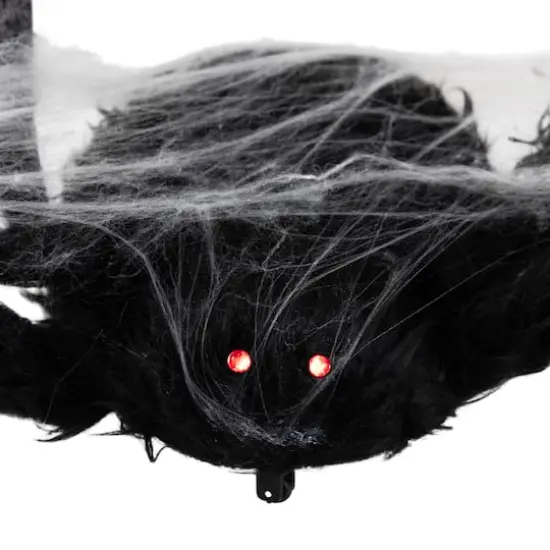 24" Animated Walking Spider with Sound Halloween Decoration {5}