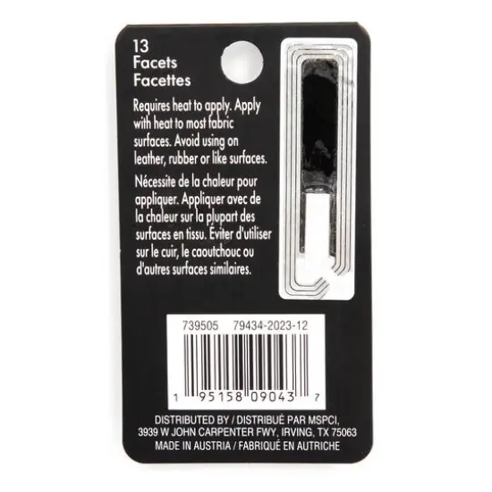 SS20 Round Hotfix Austrian Crystals by Bead Landing&trade;, 40ct. Jet {6}