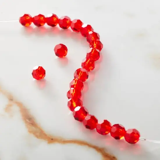 Preciosa Glass Crystal Round Beads, 6mm by Bead Landing&trade; Light Siam {3}