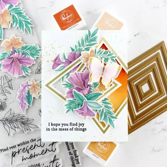 Pinkfresh Studio Hibiscus Washi Tape {7}