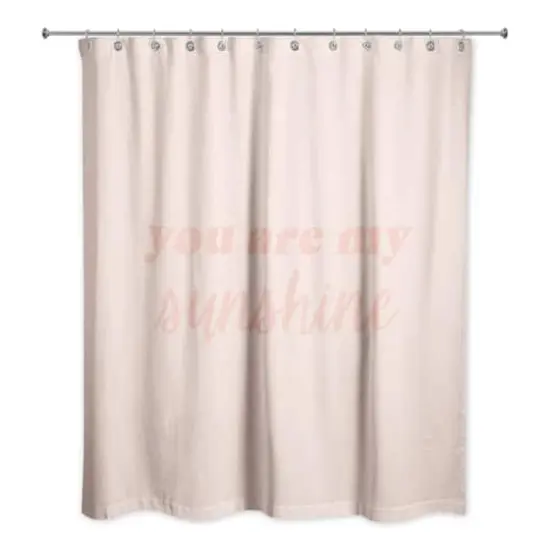 You Are My Sunshine 71" x 74" Shower Curtain {3}