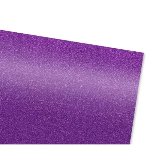 PA Vinyl Glitter Iron On Stretch Vinyl Purple {3}