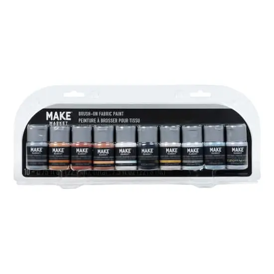 Mixed Brush-On Fabric Paint Set by Make Market&reg; {1}