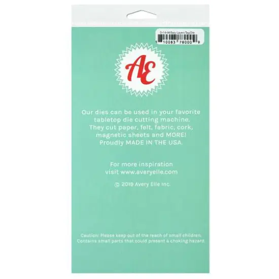 Avery Elle Elle-Ments Easy Layer Tags Die Set {3}