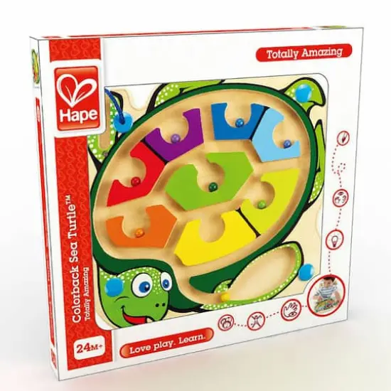 Hape Totally Amazing Colorback Sea Turtle Bead Maze {3}