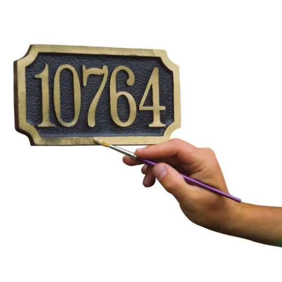 Amaco Brush 'n Leaf&reg; Metallic Brass Gold Exterior Paint {3}