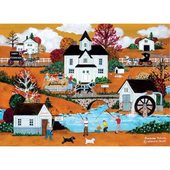 Assorted Various Artist 1,000-Piece Jigsaw Puzzle {4}