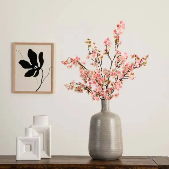 41" Pink Cherry Blossom Flower Stems, 3ct. {3}