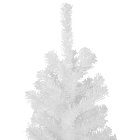 4.5ft. Unlit White Georgian Pine Pencil Artificial Christmas Tree {5}