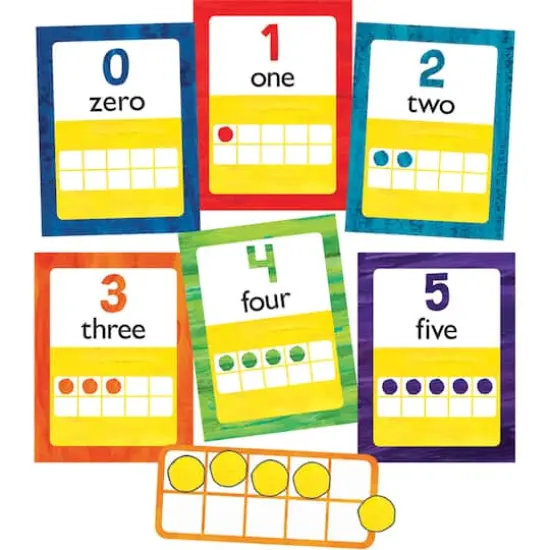 Carson Dellosa Education&reg; World of Eric Carle&trade; Numbers 0-20 Bulletin Board Set {1}