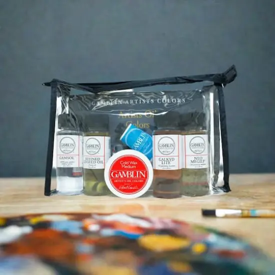 Gamblin Artist's Oil Colors 6 Piece Medium Set {1}