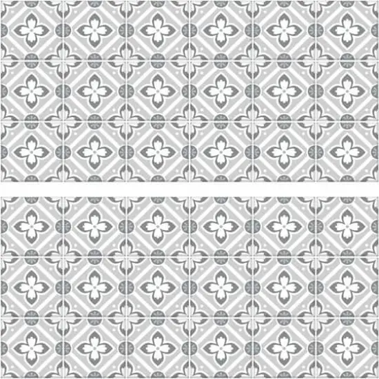 RoomMates Galway Gray Tile Backsplash Peel & Stick Giant Decals {1}