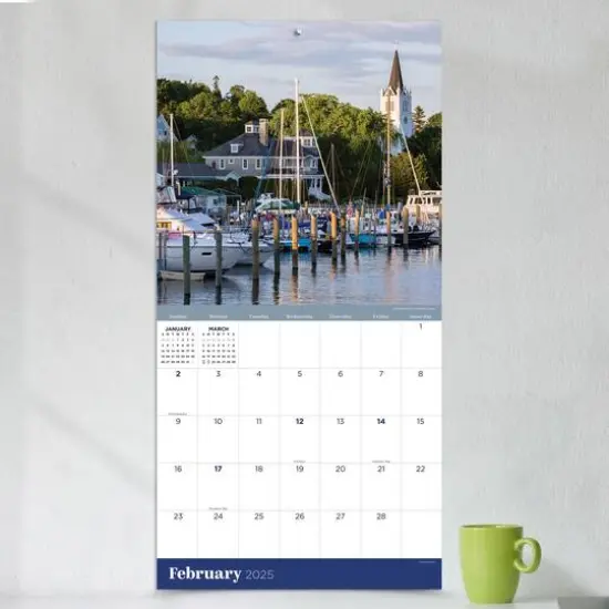 TF Publishing 2025 Michigan Wall Calendar {4}
