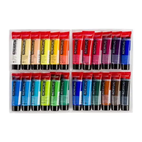 Amsterdam Standard Series 24 Color General Selection Acrylic Paint Set {5}