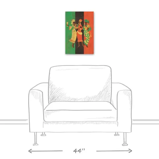 Kwanzaa Celebration Canvas Wall Art {6}