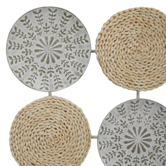 Grey Modern Abstract Wall Decor, 31" x 1" x 31" {4}